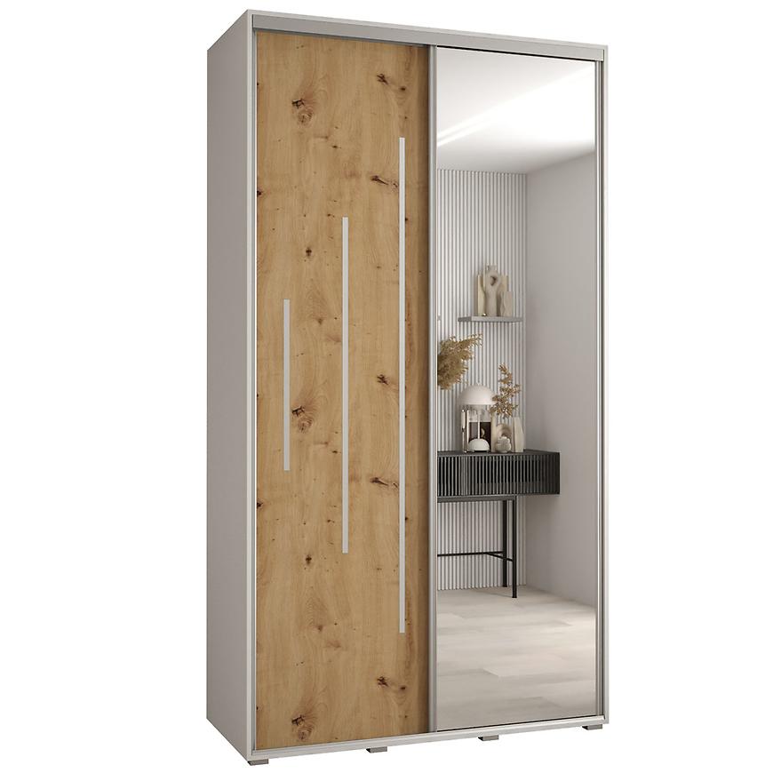 Skříň 45 Canaris 13 130 bílá/artisan/silver Baumax