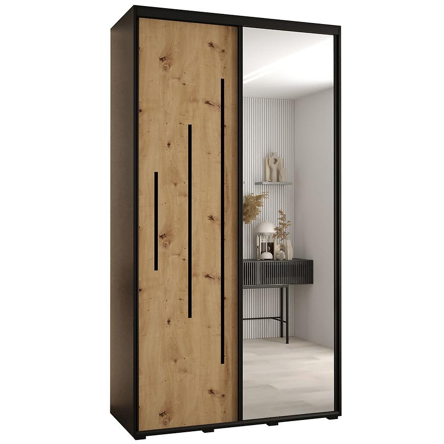 Skříň 45 Canaris 13 130 černá/artisan/černá Baumax