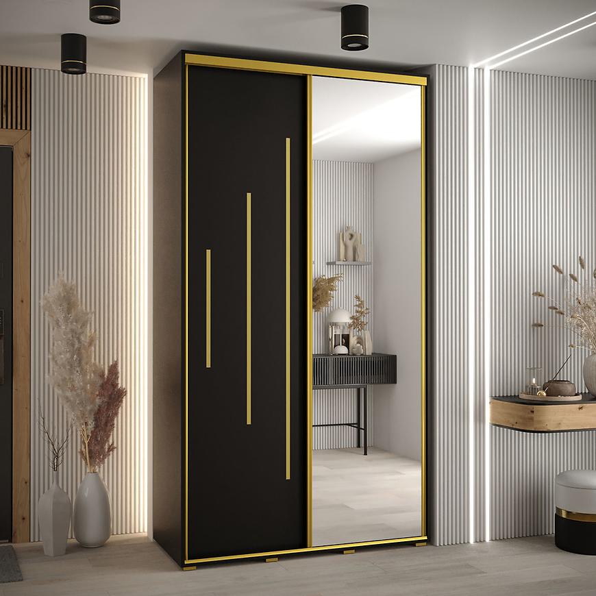 Skříň 45 Canaris 13 130 černá/gold Baumax