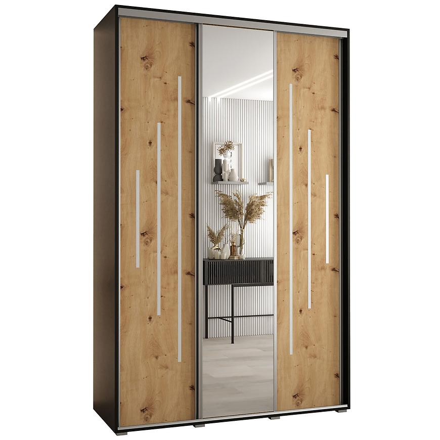 Skříň 45 Canaris 13 150 černá/artisan/silver Baumax