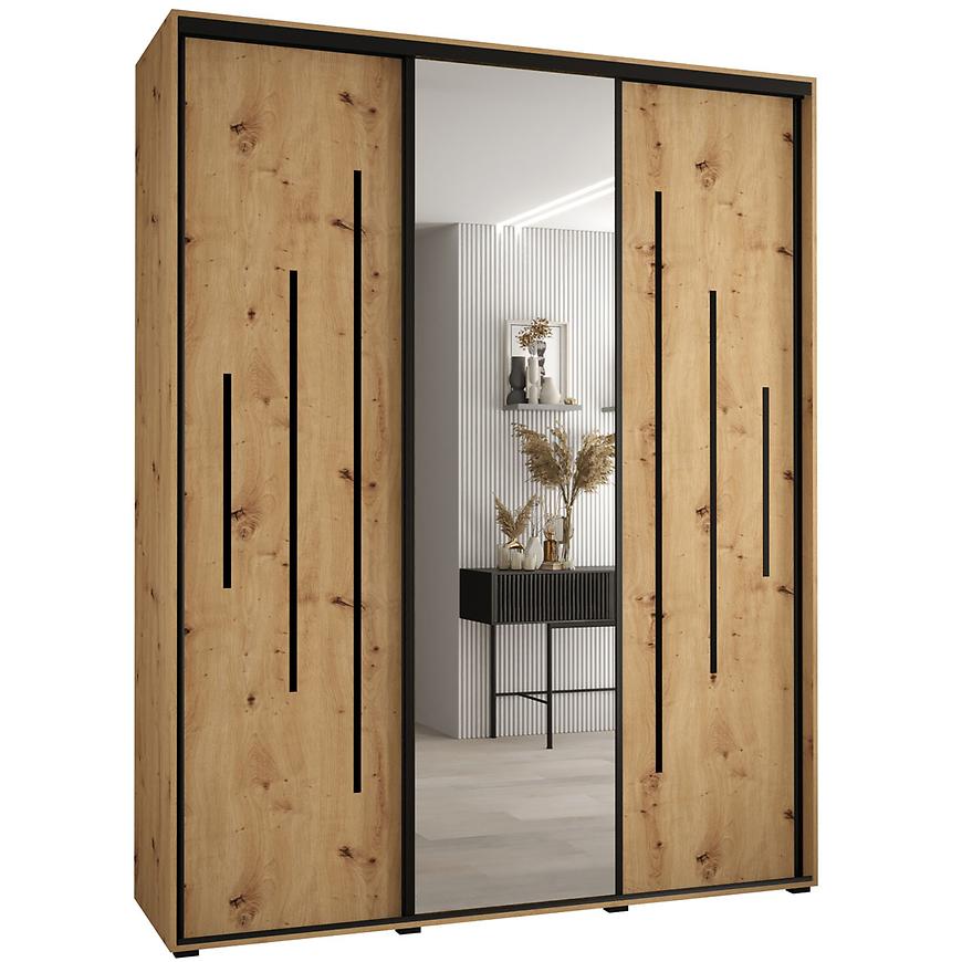 Skříň 45 Canaris 13 190 artisan/černá Baumax