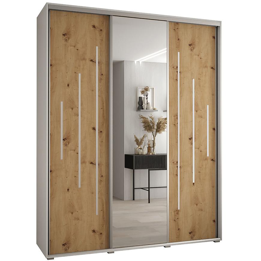 Skříň 45 Canaris 13 190 bílá/artisan/silver Baumax