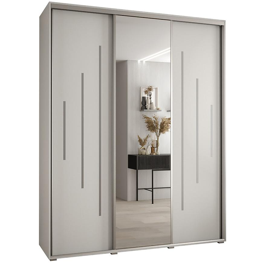 Skříň 45 Canaris 13 200 bílá/silver Baumax