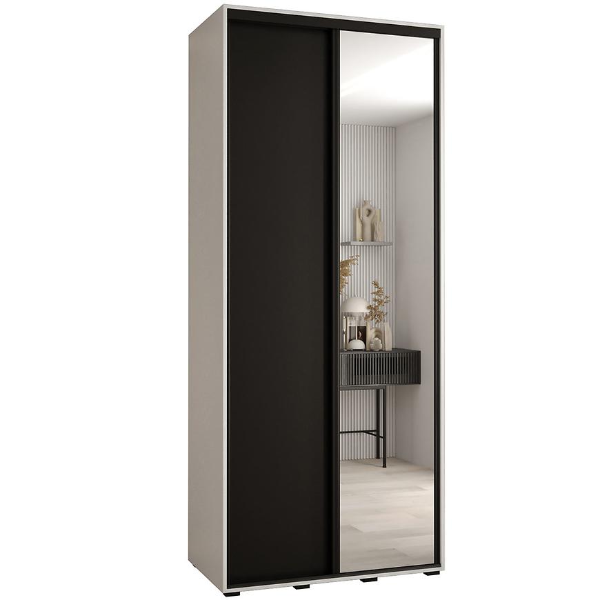 Skříň 45 Canaris 3 100 bílá/černá/černá Baumax