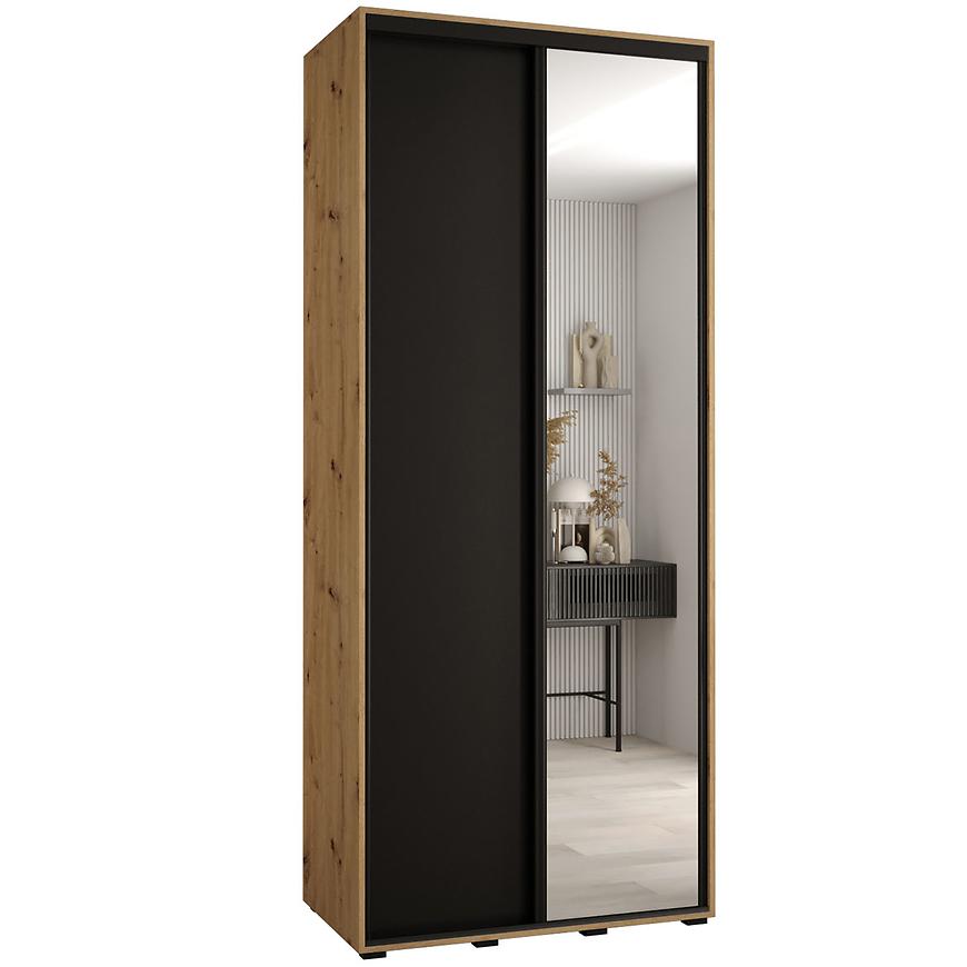 Skříň 45 Canaris 3 120 artisan/černá/černá Baumax