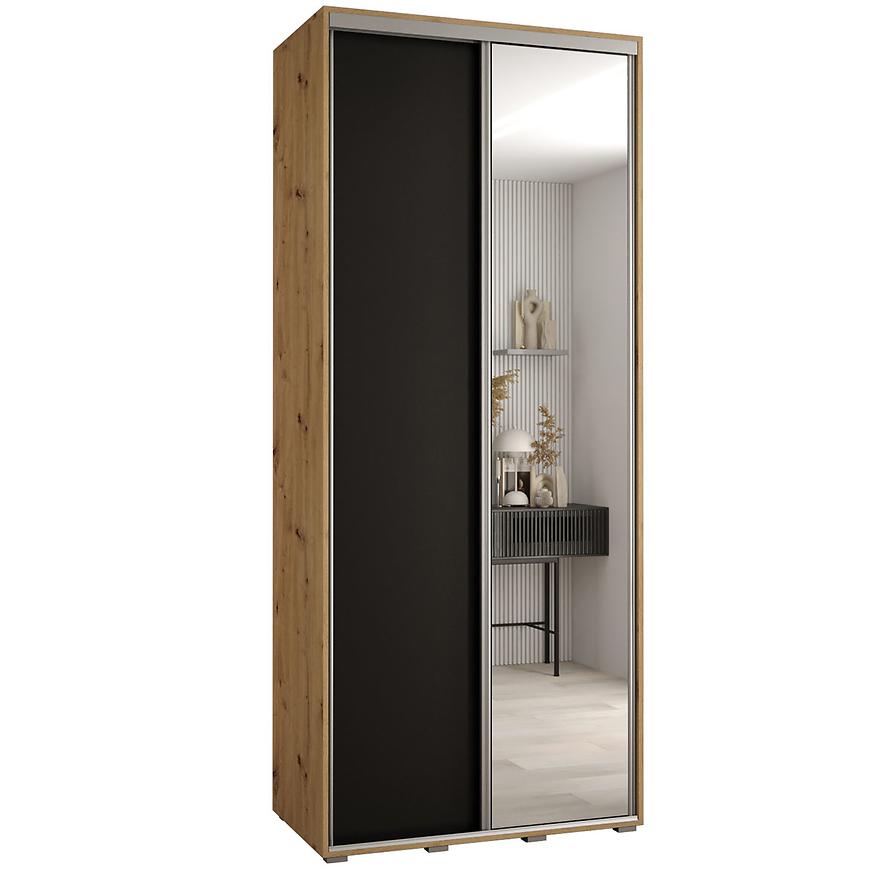 Skříň 45 Canaris 3 120 artisan/černá/silver Baumax