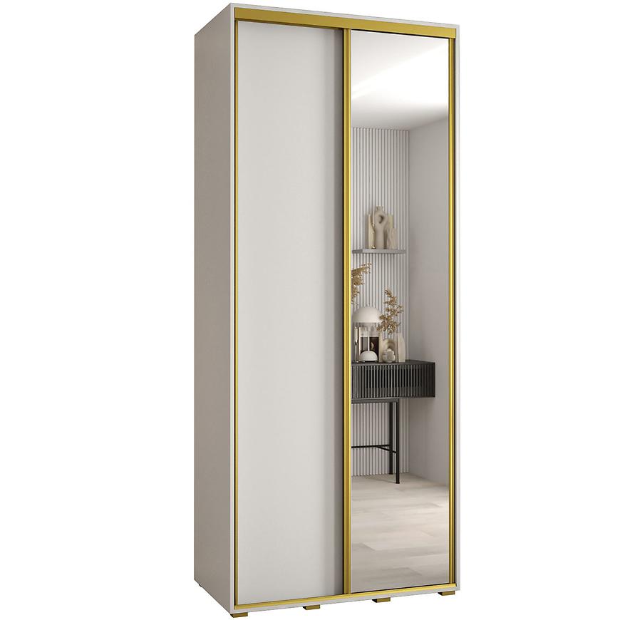 Skříň 45 Canaris 3 120 bílá/gold Baumax