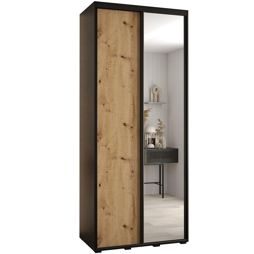 Skříň 45 Canaris 3 120 černá/artisan/černá Baumax