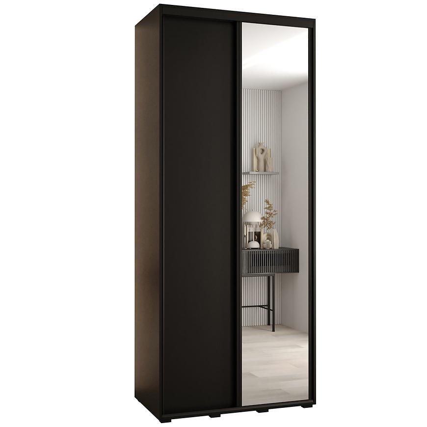 Skříň 45 Canaris 3 130 černá/černá Baumax