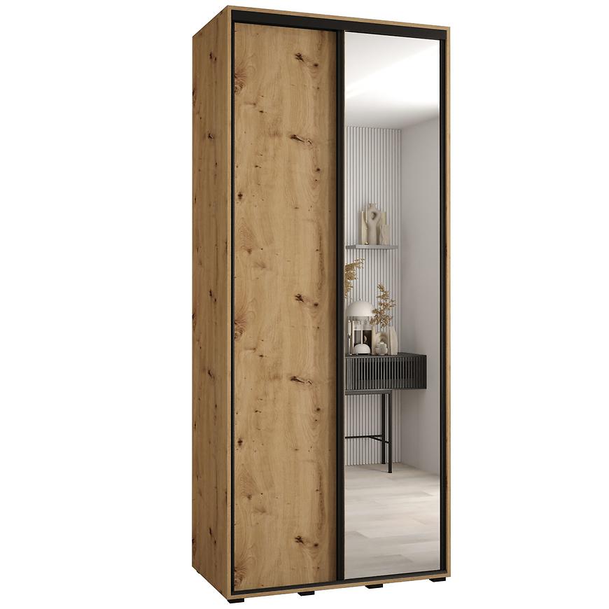 Skříň 45 Canaris 3 140 artisan/černá Baumax