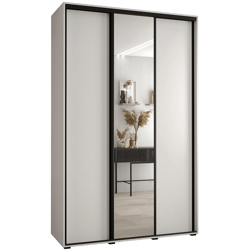 Skříň 45 Canaris 3 150 bílá/černá Baumax