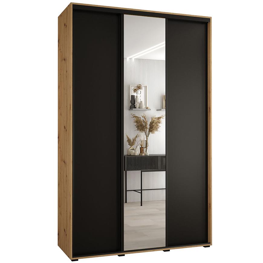 Skříň 45 Canaris 3 160 artisan/černá/černá Baumax