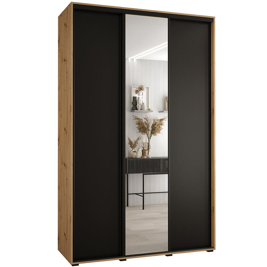 Skříň 45 Canaris 3 170 artisan/černá/černá Baumax