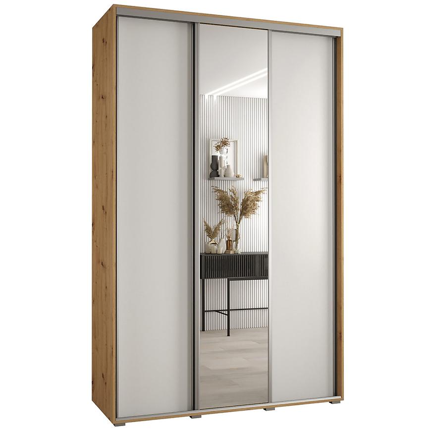 Skříň 45 Canaris 3 180 artisan/bílá/silver Baumax