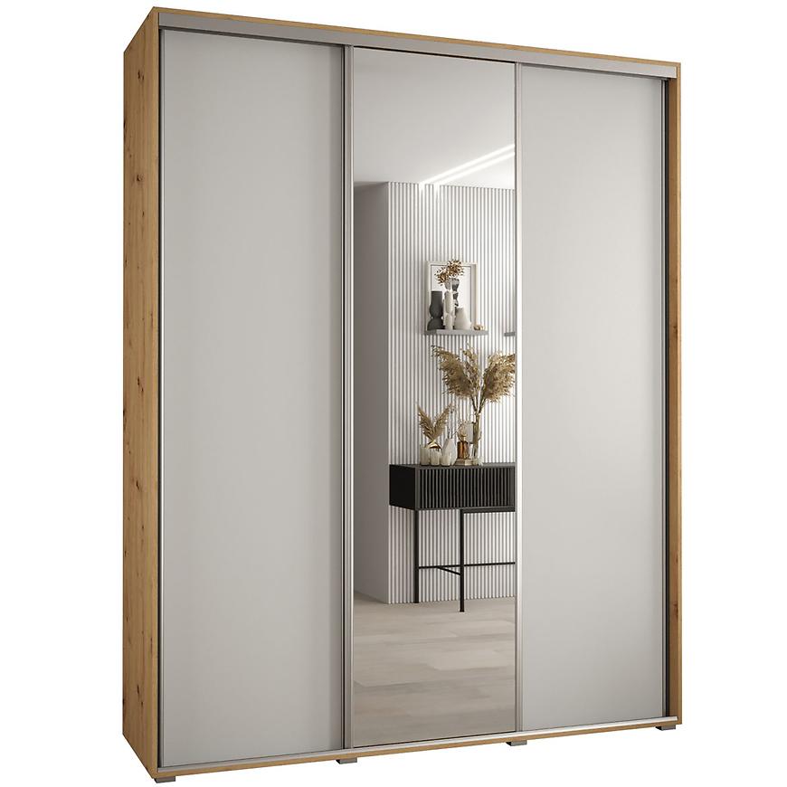 Skříň 45 Canaris 3 190 artisan/bílá/silver Baumax