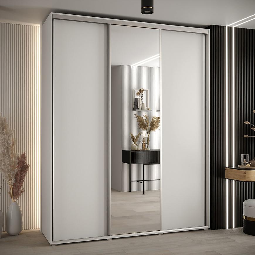 Skříň 45 Canaris 3 190 bílá/silver Baumax