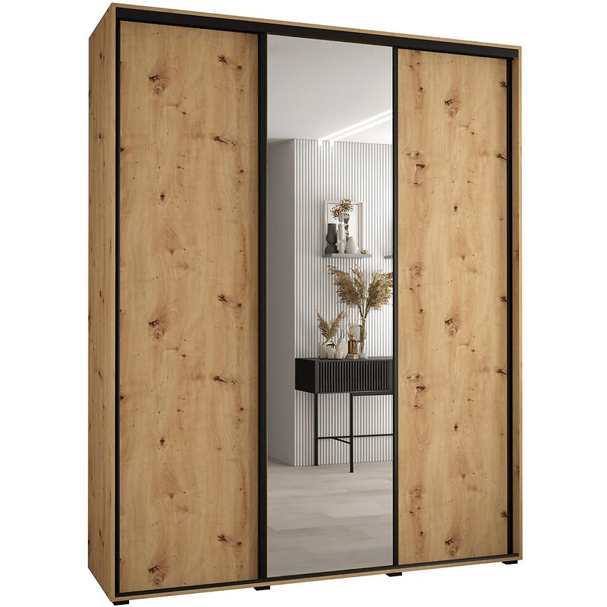 Skříň 45 Canaris 3 200 artisan/černá Baumax