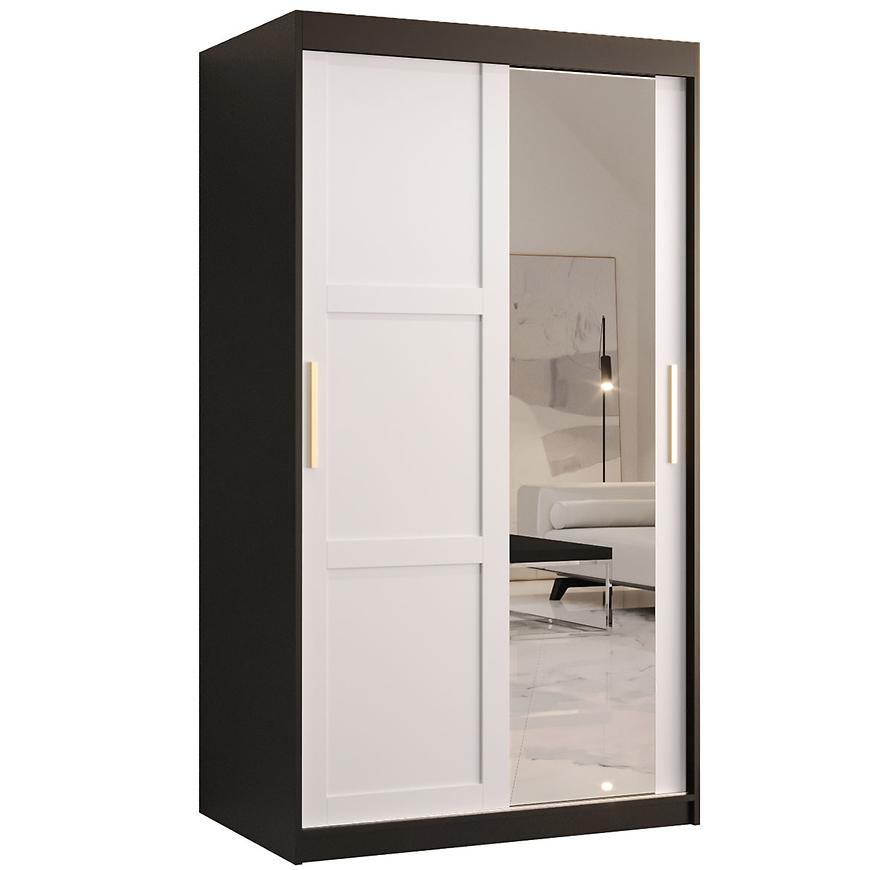 Skříň Amiro 2 100 černý/bílý Baumax