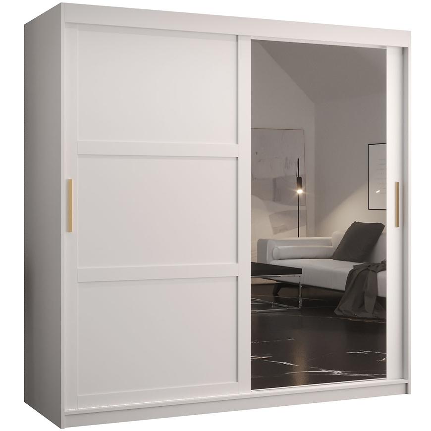 Skříň Amiro 2 180 bílý/bílý Baumax