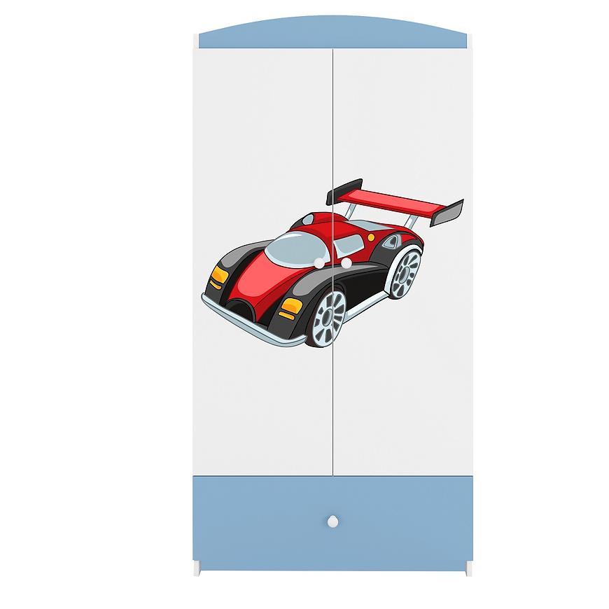 Skříň Babydreams modrá - Auto Baumax