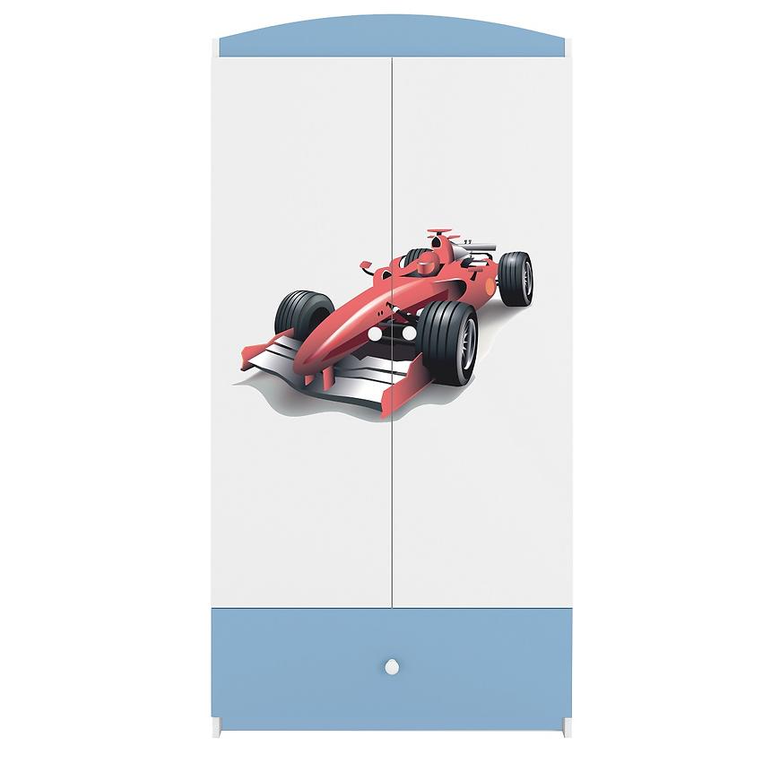 Skříň Babydreams modrá - Formule Baumax