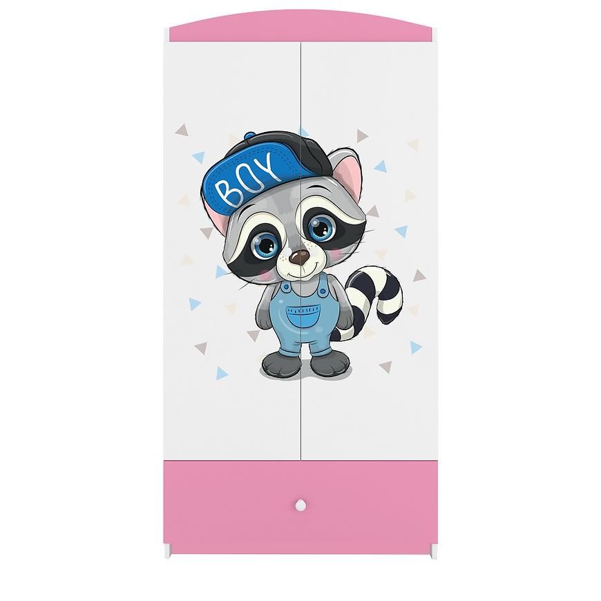 Skříň Babydreams růžová - Mýval Baumax