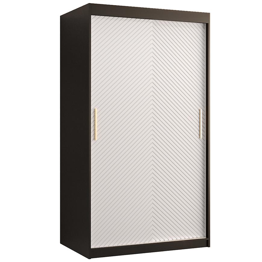 Skříň Rawang Slim jedle 1 100 černá/bílá Baumax