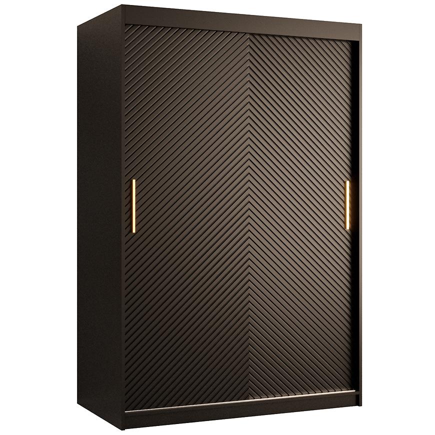 Skříň Rawang Slim jedle 1 120 černá Baumax