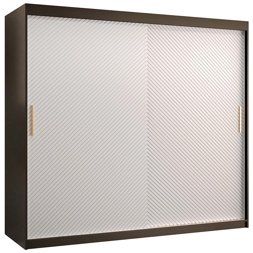 Skříň Rawang Slim jedle 1 200 černá/bílá Baumax