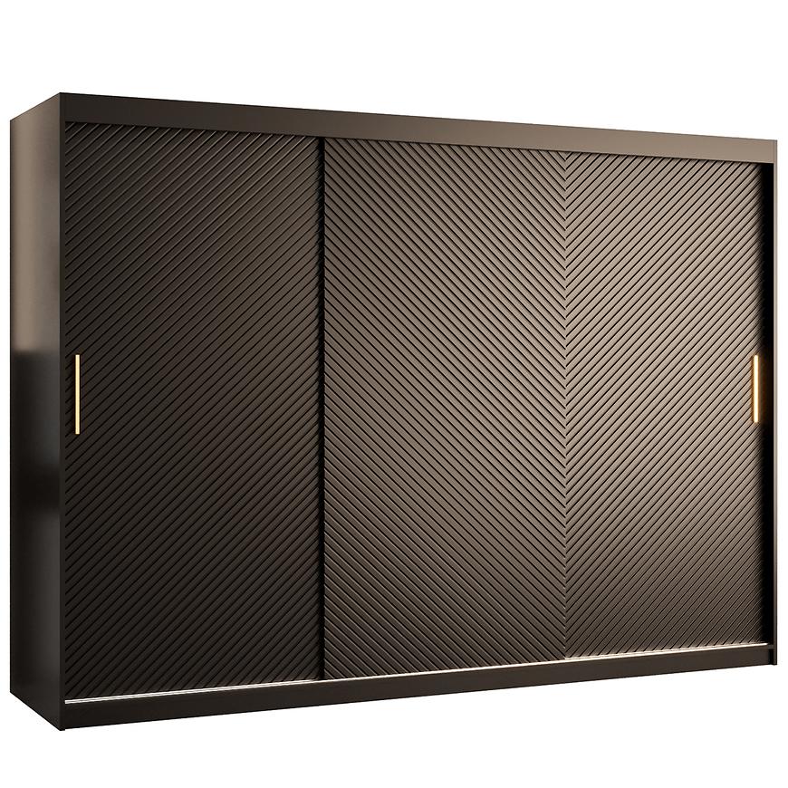 Skříň Rawang Slim jedle 1 250 černá Baumax