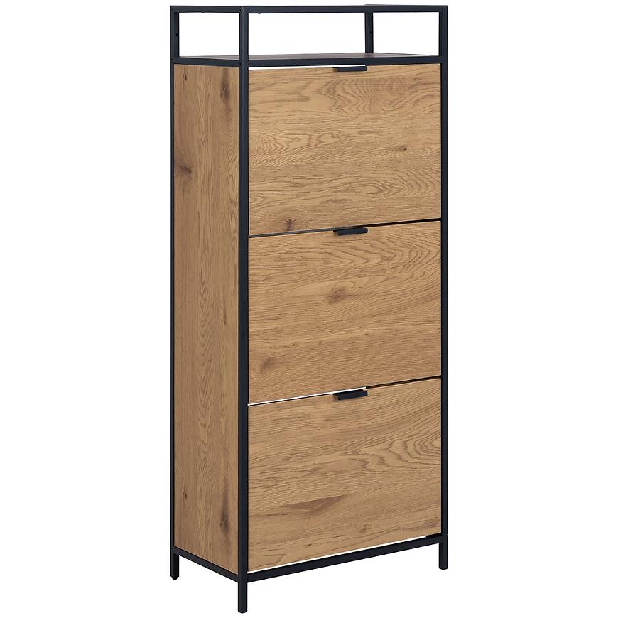 Skříňka na boty matt black Baumax