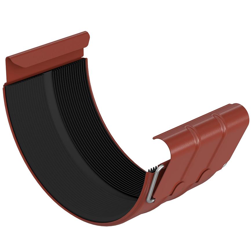 Spojka okapového žlabu 64-336 ocel 150 mm Bryza cihlová RAL 8004 CELLFAST BRYZA