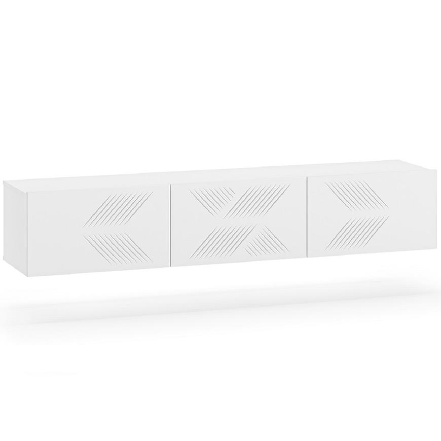 TV Stolek Závěsný Clearing 07 bílá Baumax