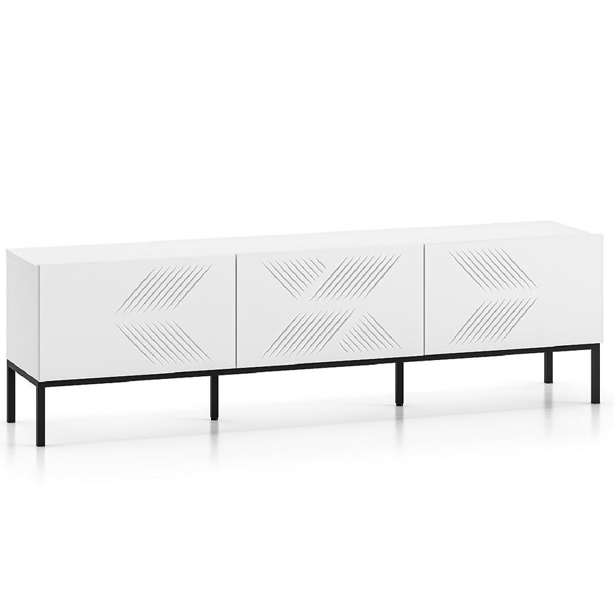 TV stolek Clearing 04 bílá/černá Baumax