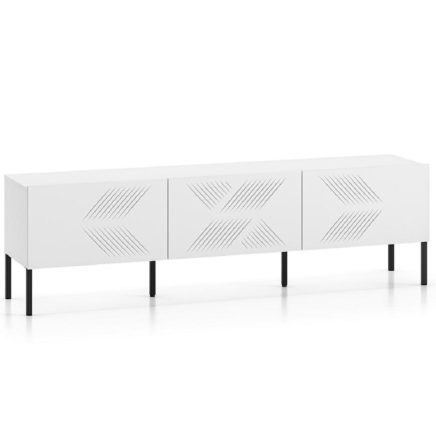 TV stolek Clearing 04 bílá/zlatá Baumax