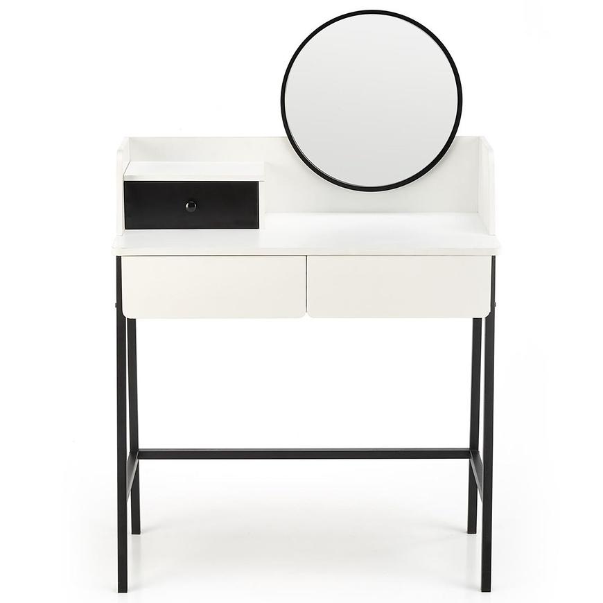 Toaletní stolek Agnes bílá/černá Baumax