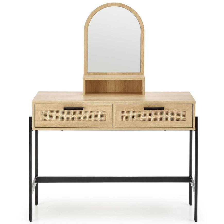 Toaletní stolek Carmen přírodní/černá Baumax