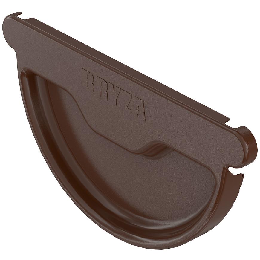 Univerzální čelo pro okapový žlab 64-382 ocel 150 mm Bryza hnědá RAL 8017 CELLFAST BRYZA