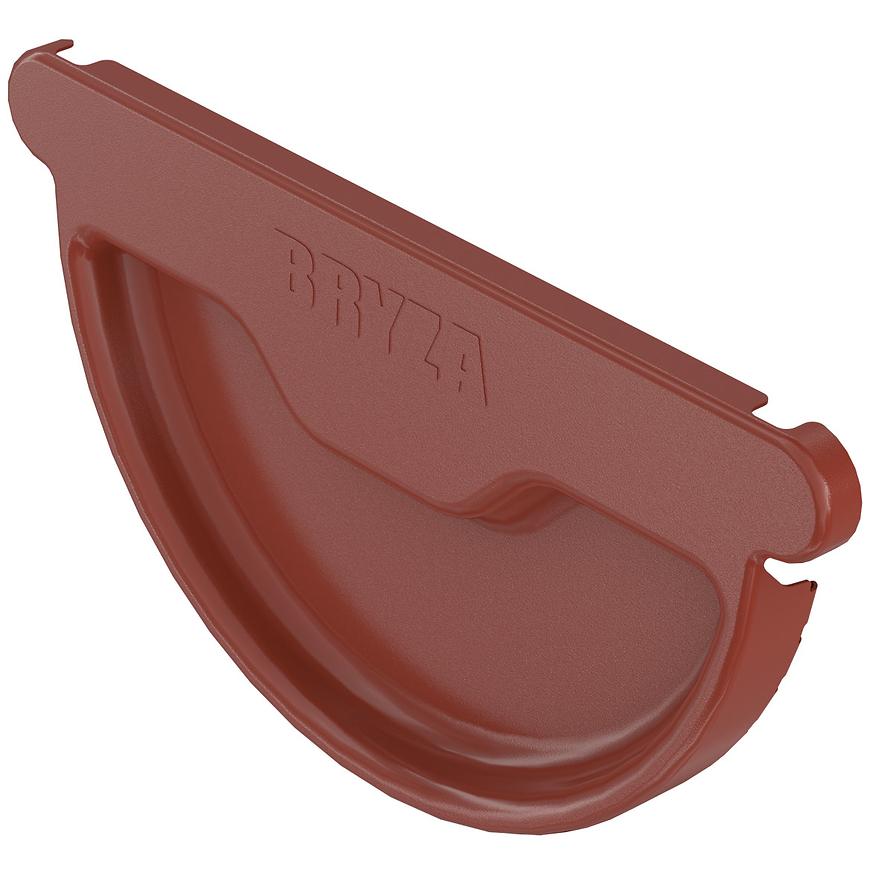 Univerzální čelo pro okapový žlab 64-386 ocel 150 mm Bryza cihlová RAL 8004 CELLFAST BRYZA