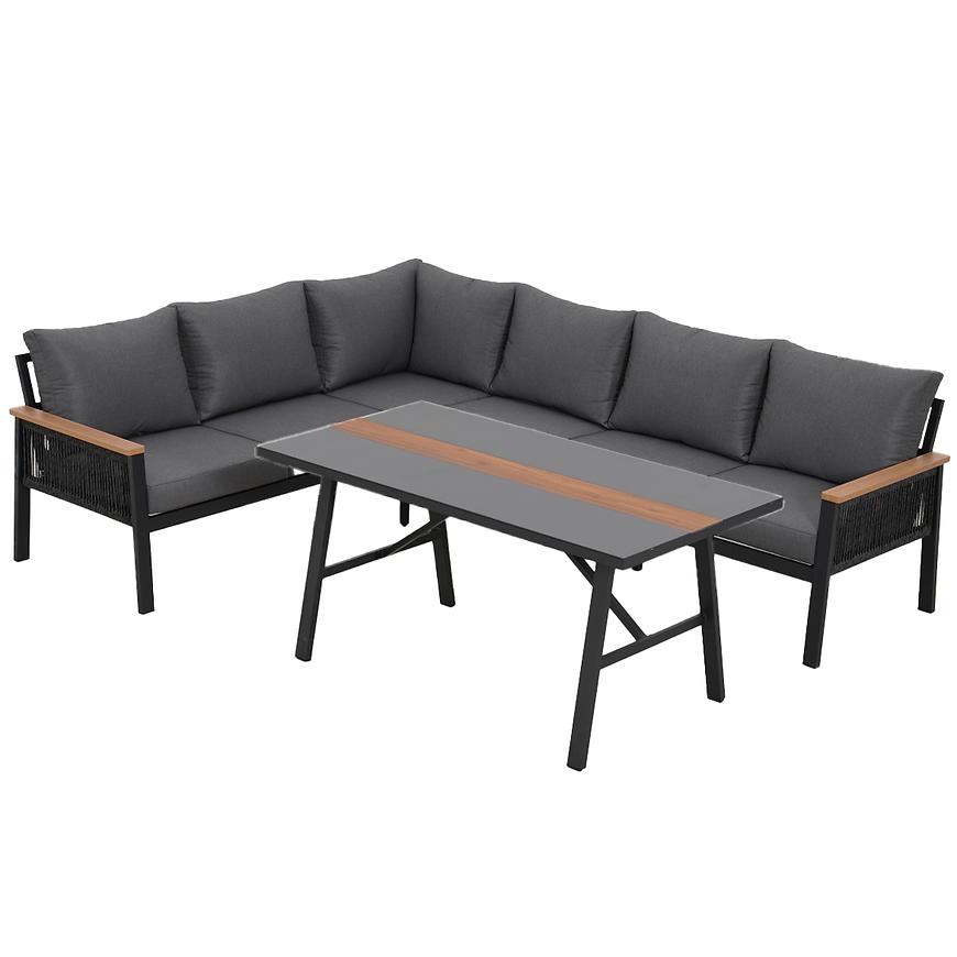 Zahradní rohová souprava Trier Baumax