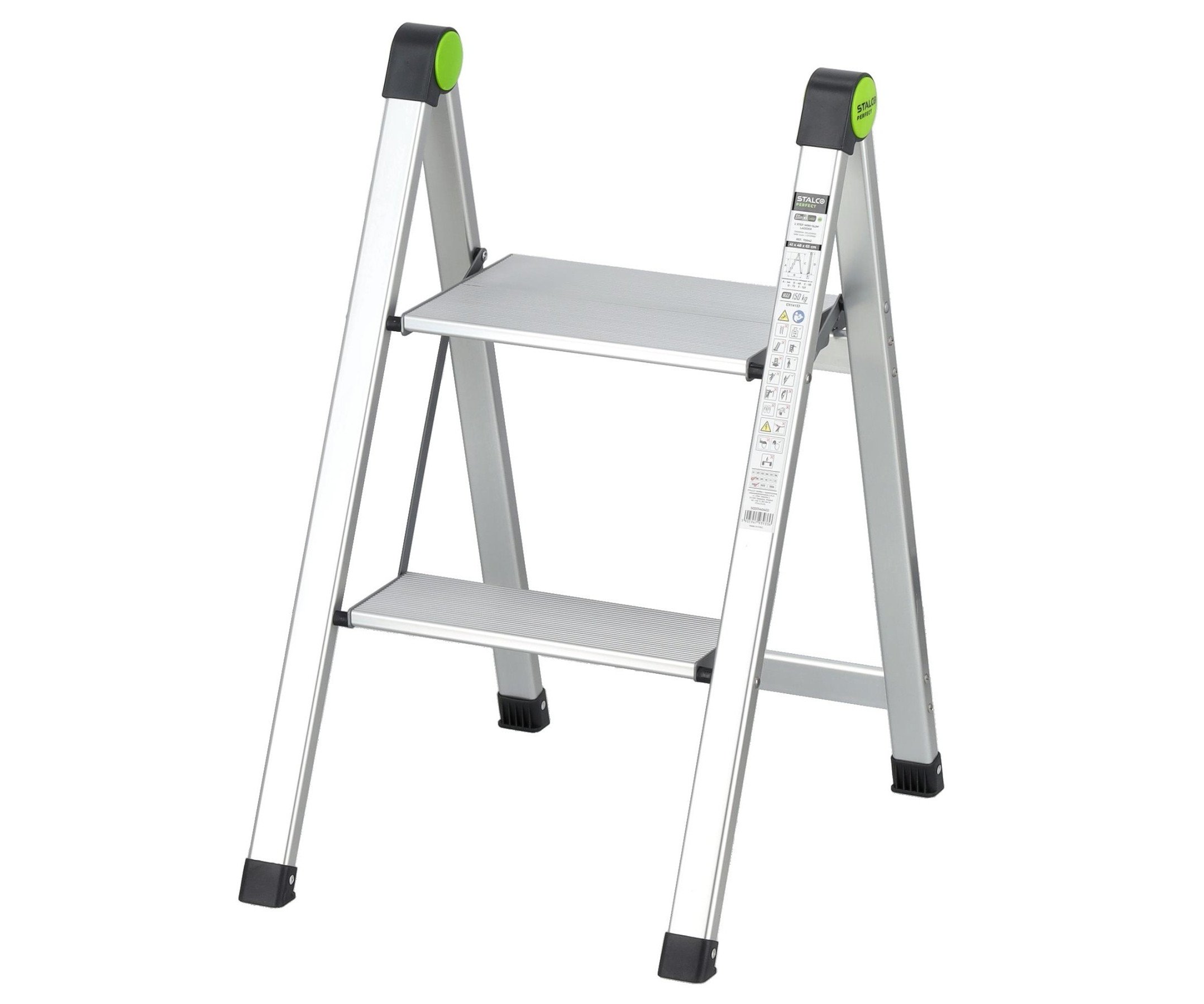 Stalco Perfect Mini Slim jednostranné Al schůdky bez madla