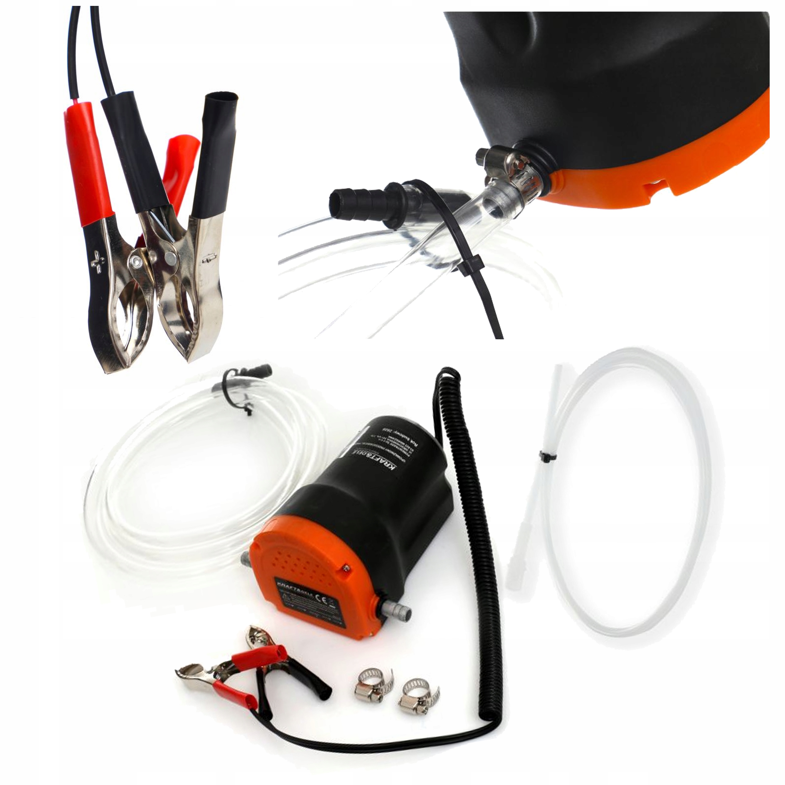 Čerpadlo pro vypouštění oleje 12V KD1173 KRAFT&DELE