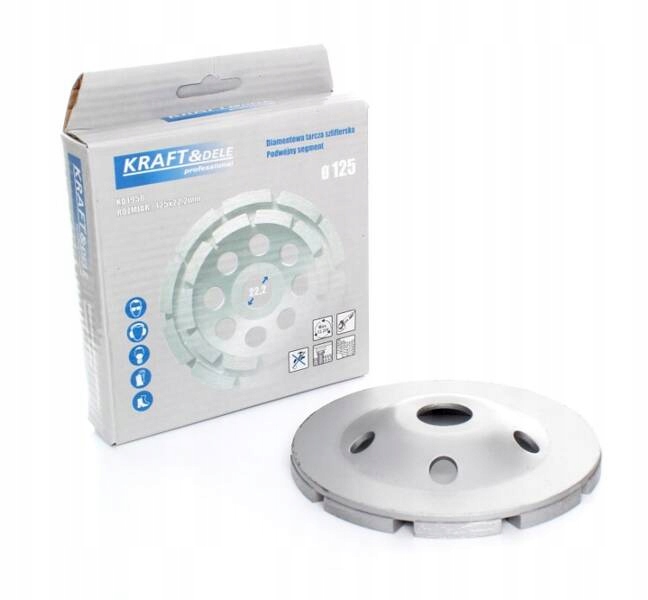 Diamantový brusný kotouč na beton 125mm KD1950 KRAFT&DELE