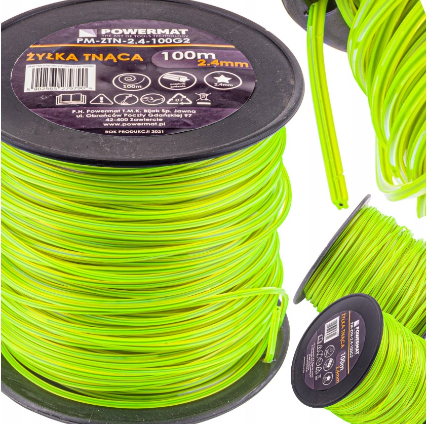 Struna do křovinořezu 5-hran 2