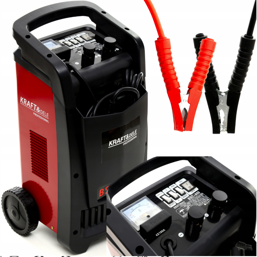 Auto nabíječka se startem 180A KD1901 KRAFT&DELE