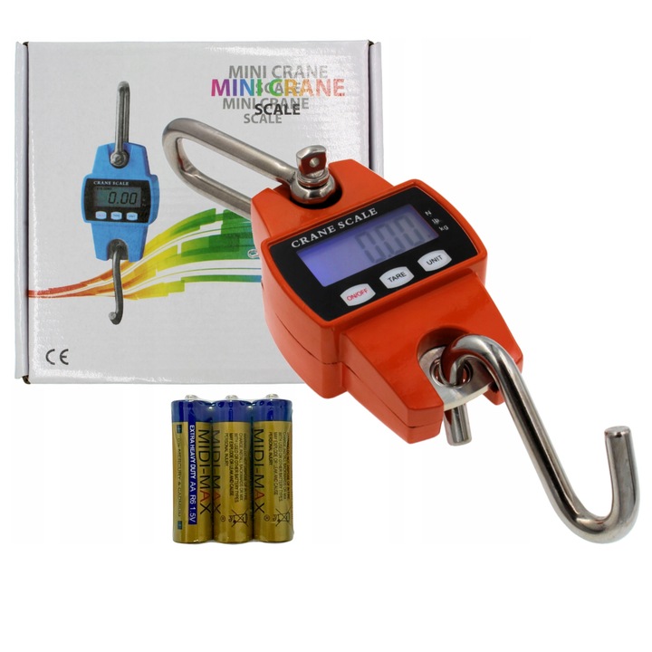 Elektronická závěsná váha 300kg KD11412 KRAFT&DELE