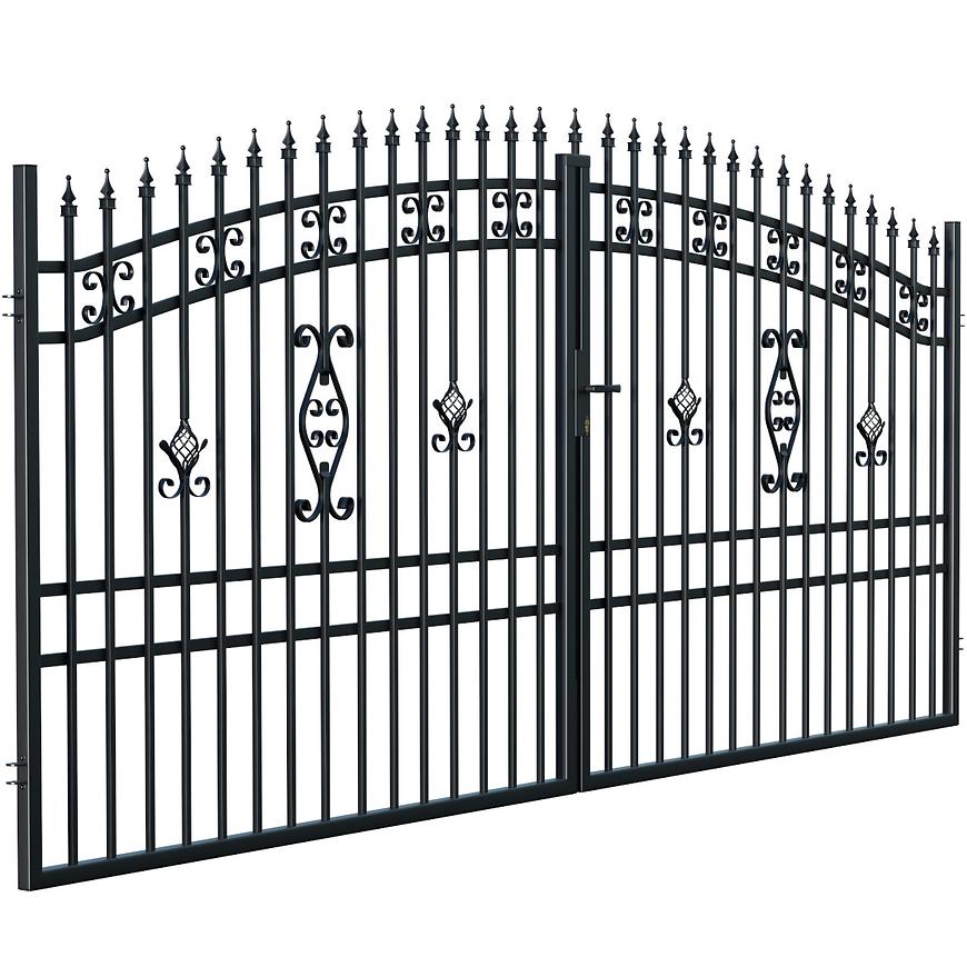 BRÁNA DVOUKŘÍDLÁ ALICJA 175 X 400 CM POLARGOS