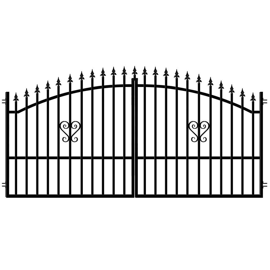 BRÁNA DVOUKŘÍDLÁ LIMA 150 X 400 CM POLARGOS