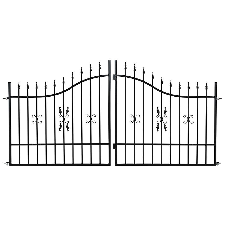 BRÁNA DVOUKŘÍDLÁ MARCEL 120-150 X 400 CM Baumax