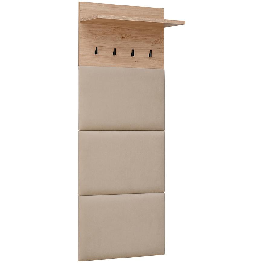 Čalouněný Věšák Pedro HJZ PD TYP H hickory jackson/černá Baumax